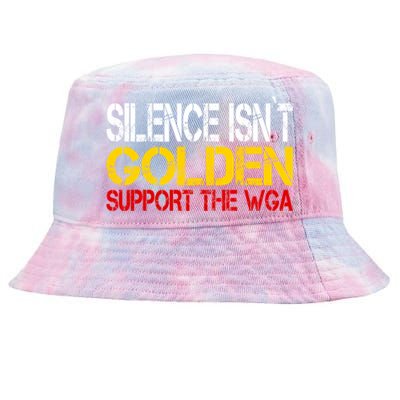 Writers Guild Of America On Strike Writers WGA Tie-Dyed Bucket Hat