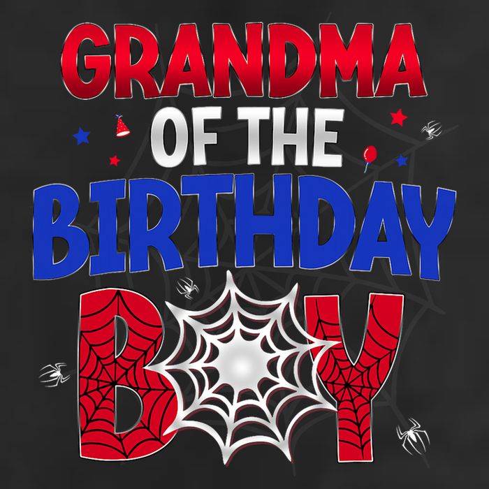 Women Grandma Of The Birthday Boy Matching Spider Web Family 11oz C Handle Ceramic Mug