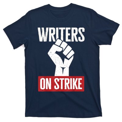 Writers Guild Of America On Strike Anti AI Chatbots WGA T-Shirt