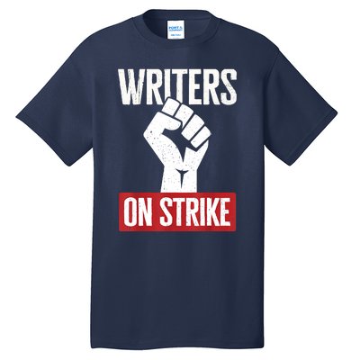 Writers Guild Of America On Strike Anti AI Chatbots WGA Tall T-Shirt