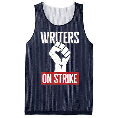 Writers Guild Of America On Strike Anti AI Chatbots WGA Mesh Reversible Basketball Jersey Tank