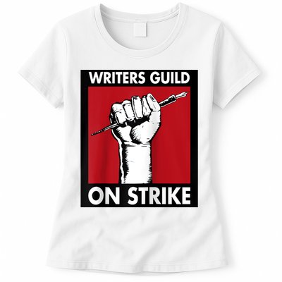 Writers Guild Of America On Strike Women's T-Shirt