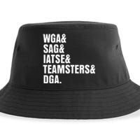 Writers Guild Of America On Strike Sustainable Bucket Hat