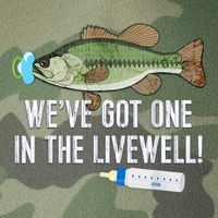 WeVe Got One In The Livewell! Parents Pregnancy Legacy Tie Dye Trucker Hat