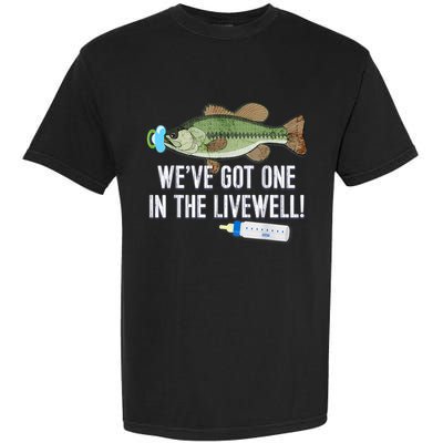WeVe Got One In The Livewell! Parents Pregnancy Garment-Dyed Heavyweight T-Shirt