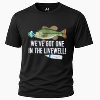 WeVe Got One In The Livewell! Parents Pregnancy Cooling Performance Crew T-Shirt