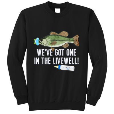 WeVe Got One In The Livewell! Parents Pregnancy Sweatshirt