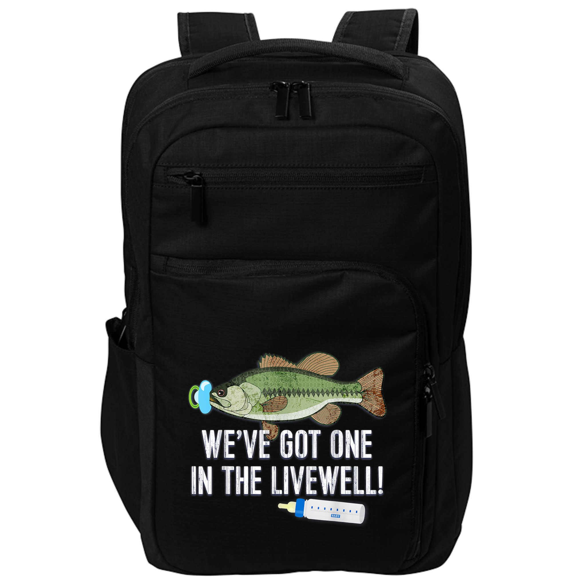 WeVe Got One In The Livewell! Parents Pregnancy Impact Tech Backpack