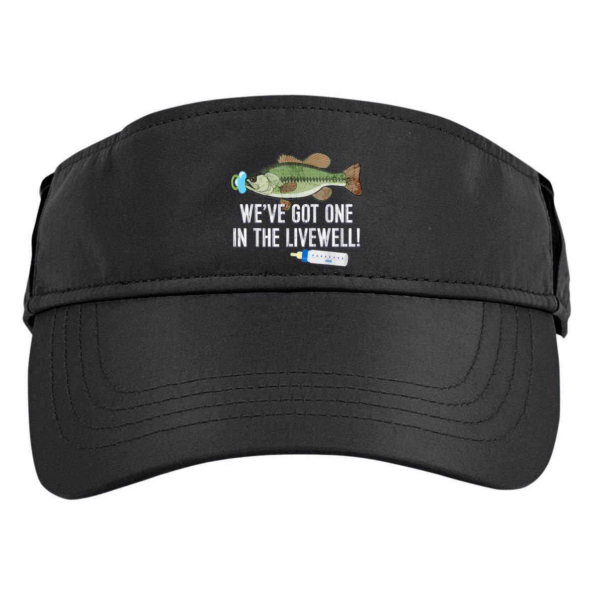 WeVe Got One In The Livewell! Parents Pregnancy Adult Drive Performance Visor