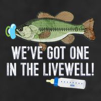 WeVe Got One In The Livewell! Parents Pregnancy Adult Drive Performance Visor