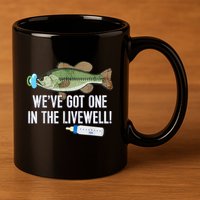 WeVe Got One In The Livewell! Parents Pregnancy 11oz C Handle Ceramic Mug