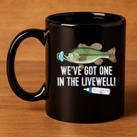 WeVe Got One In The Livewell! Parents Pregnancy 11oz C Handle Ceramic Mug