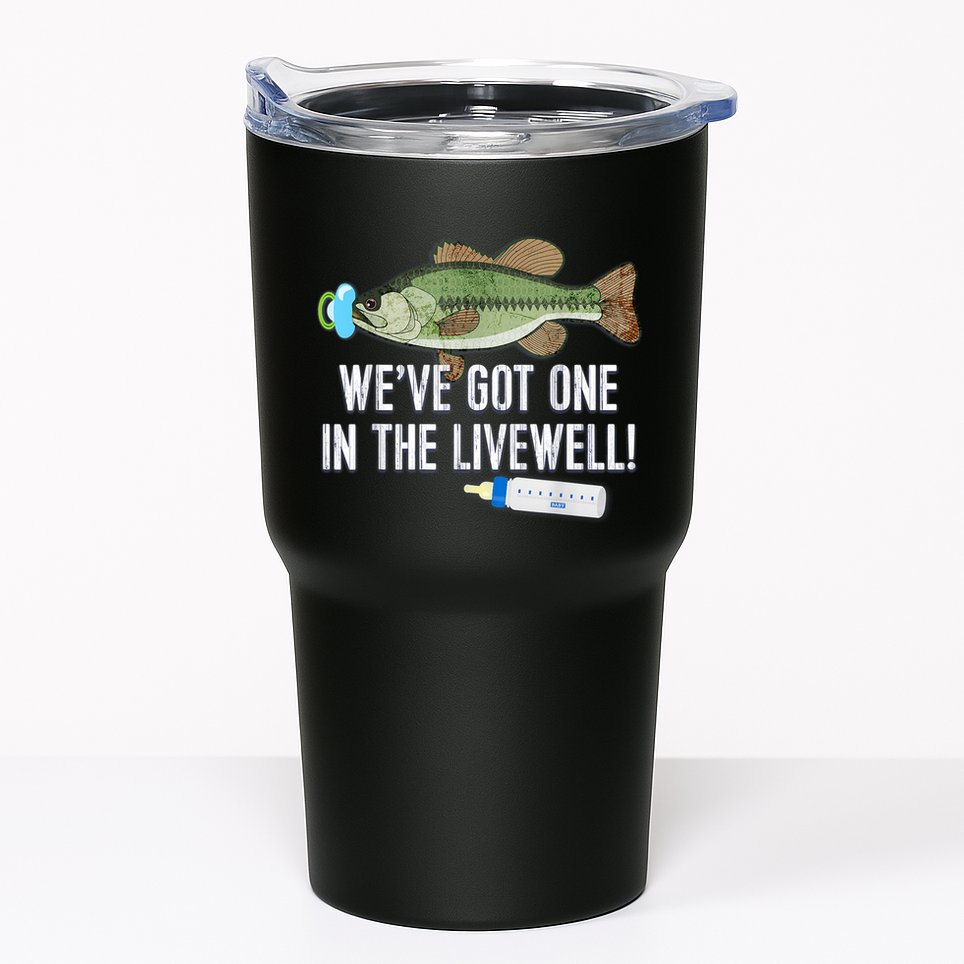 WeVe Got One In The Livewell! Parents Pregnancy Tumbler