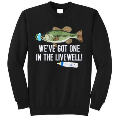 WeVe Got One In The Livewell! Parents Pregnancy Tall Sweatshirt