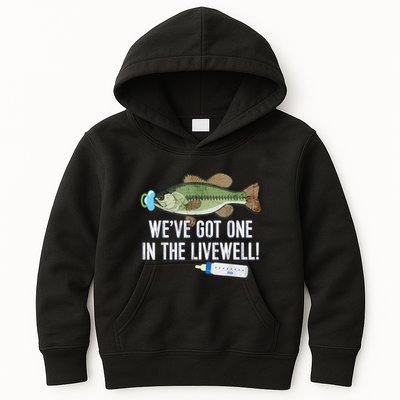 WeVe Got One In The Livewell! Parents Pregnancy Kids Hoodie