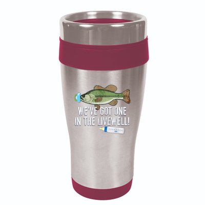 WeVe Got One In The Livewell! Parents Pregnancy 16oz Travel Tumbler