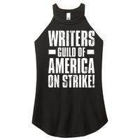 Writers Guild Of America On Strike Women's Perfect Tri Rocker Tank