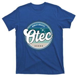 Worlds Greatest Otec Slovak Dad Gift T-Shirt