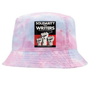 Writers Guild Of America On Strike Anti AI Chatbots WGA Tie-Dyed Bucket Hat