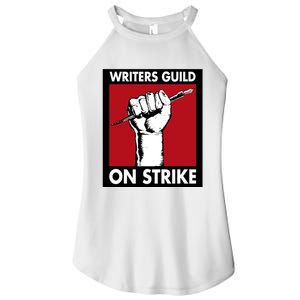 Writers Guild Of America On Strike Women's Perfect Tri Rocker Tank