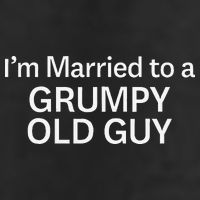 Warning Grumpy Old Guy IM Married To Be A Grumpy Old Guy Trucker Hat