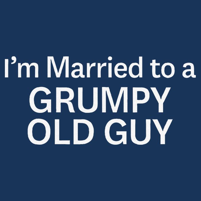 Warning Grumpy Old Guy IM Married To Be A Grumpy Old Guy Mousepad