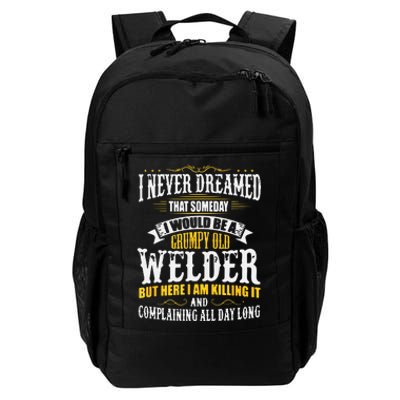 Welder Grumpy Old, Killing It Daily Commute Backpack