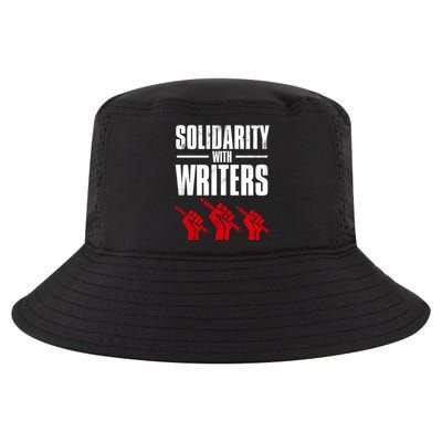 Writers Guild Of America On Strike Cool Comfort Performance Bucket Hat