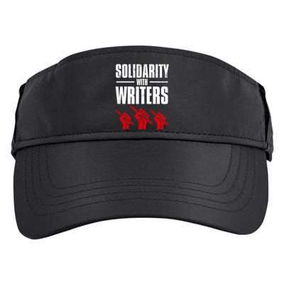 Writers Guild Of America On Strike Adult Drive Performance Visor