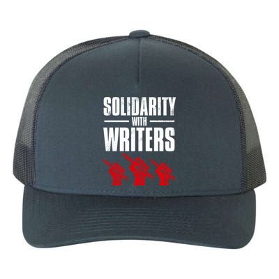 Writers Guild Of America On Strike Yupoong Adult 5-Panel Trucker Hat