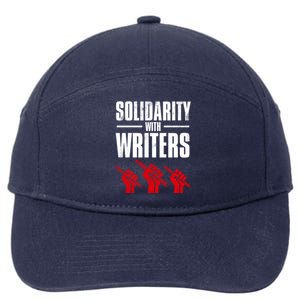 Writers Guild Of America On Strike 7-Panel Snapback Hat