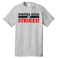 Writers Guild On Strike, Writers Guild Of America On Strike Tall T-Shirt