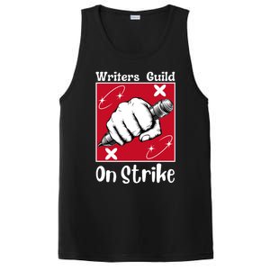 Writers Guild Of America On Strike PosiCharge Competitor Tank