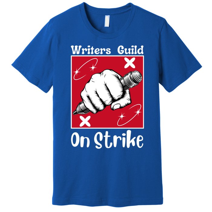 Writers Guild Of America On Strike Premium T-Shirt