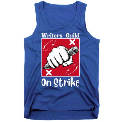 Writers Guild Of America On Strike Tank Top