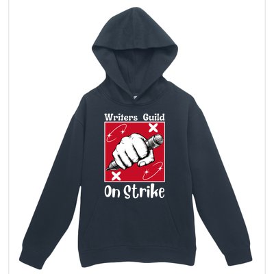 Writers Guild Of America On Strike Urban Pullover Hoodie