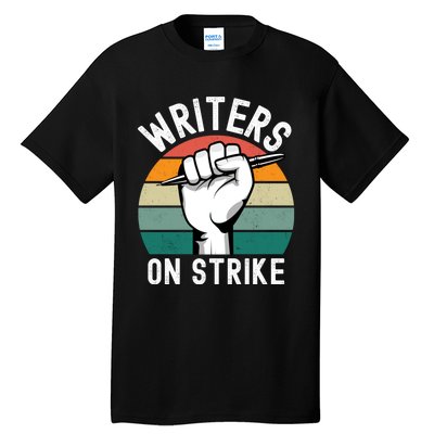 Writers Guild Of America On Strike Tall T-Shirt