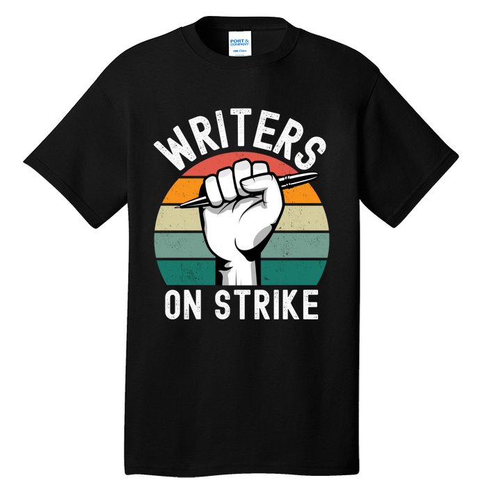 Writers Guild Of America On Strike Tall T-Shirt