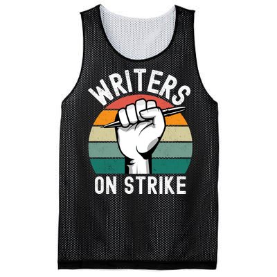 Writers Guild Of America On Strike Mesh Reversible Basketball Jersey Tank