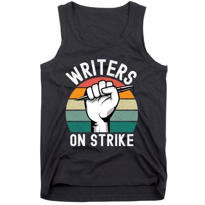 Writers Guild Of America On Strike Tank Top