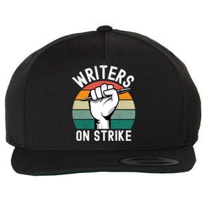 Writers Guild Of America On Strike Wool Snapback Cap