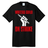 Writers Guild Of America On Strike Tall T-Shirt