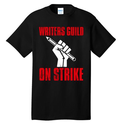 Writers Guild Of America On Strike Tall T-Shirt