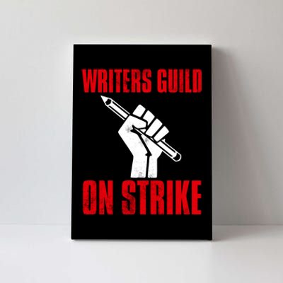 Writers Guild Of America On Strike Canvas