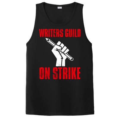 Writers Guild Of America On Strike PosiCharge Competitor Tank