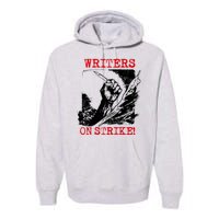 Writers Guild Of America On Strike Premium Hoodie