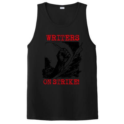 Writers Guild Of America On Strike PosiCharge Competitor Tank