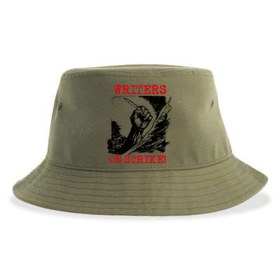 Writers Guild Of America On Strike Sustainable Bucket Hat