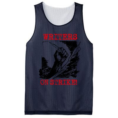 Writers Guild Of America On Strike Mesh Reversible Basketball Jersey Tank