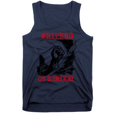 Writers Guild Of America On Strike Tank Top